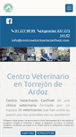 Mobile Screenshot of centroveterinarioconfivet.com